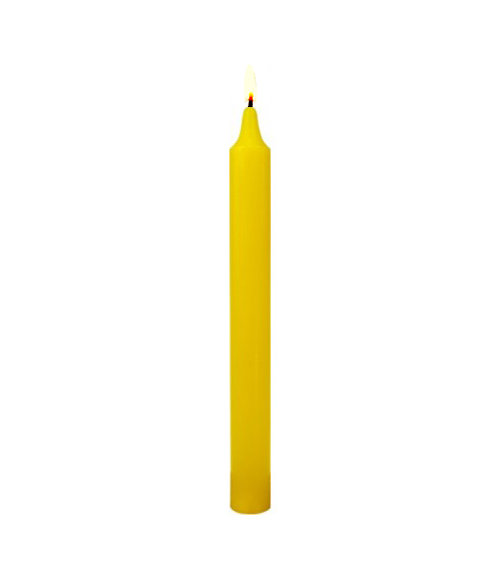 Bougie jaune